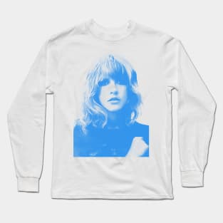 stevie nicks silhouette Long Sleeve T-Shirt